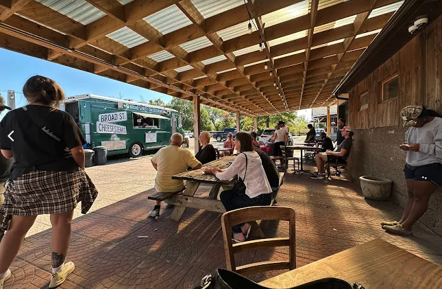 customers at Broad Street Cheesesteaks
